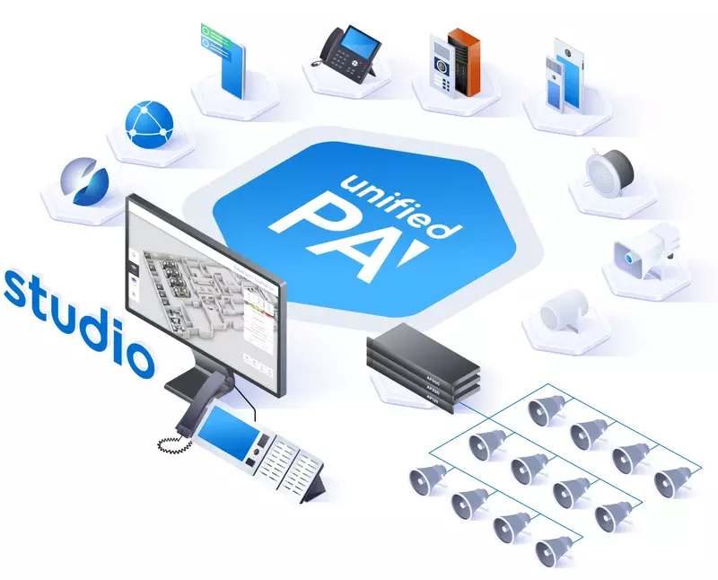 Commend's Unified PA solution